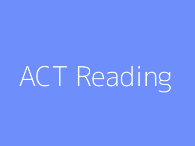 ACT Reading